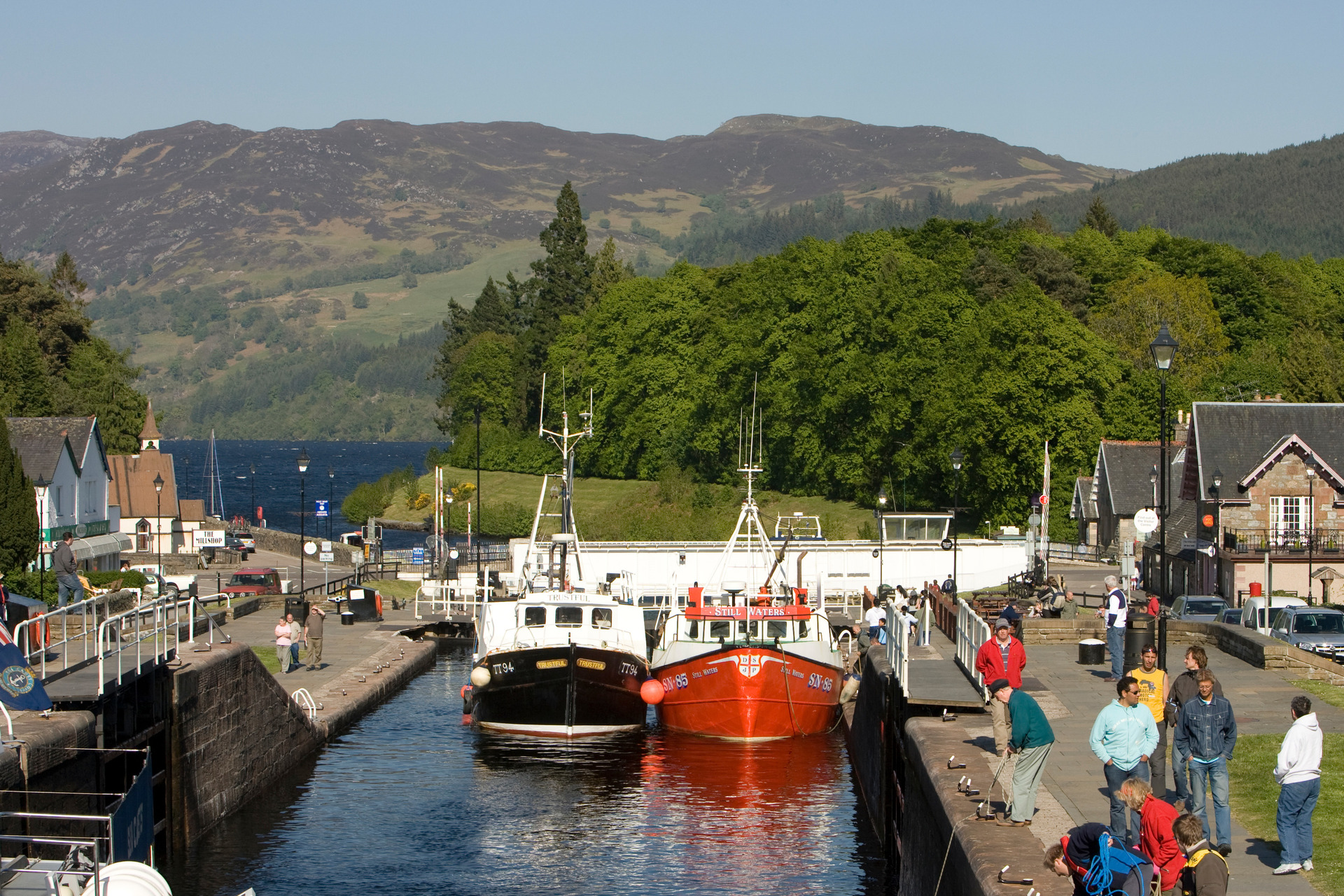 Locks, Fort Augustus